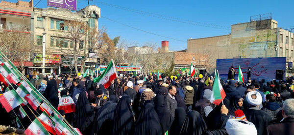 راهپیمایی 22 بهمن در قم -1