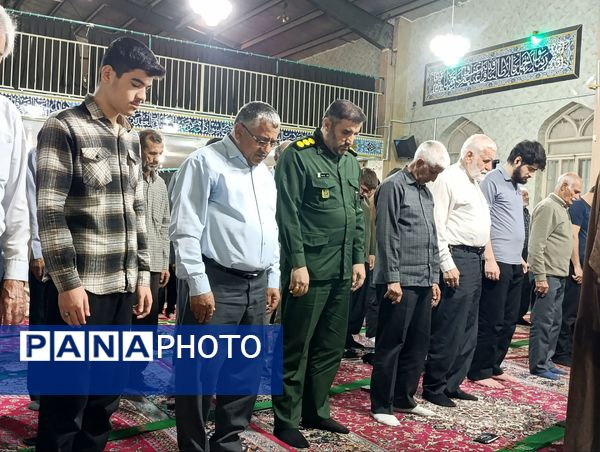 اولین یادواره شهید مهر علی پور ابراهیم در اسلام آباد غرب