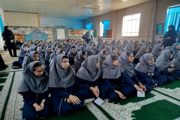 جشن روز معلم در مدرسه نمونه دولتی فدک