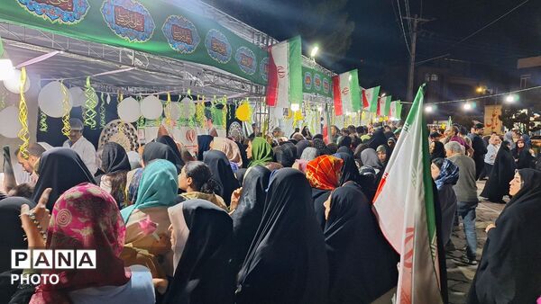 جشن عید غدیر در میدان دانشجو به همت آموزش و پرورش ناحیه ۶ مشهد