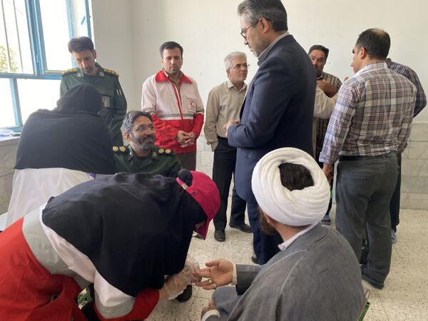 اعزام کاروان سلامت جمعیت هلال احمر مانه و سملقان به مناطق محروم بربر قلعه