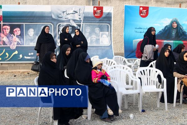 مراسم دومین سالگرد خاکسپاری شهید گمنام آموزشکده فنی دختران قم