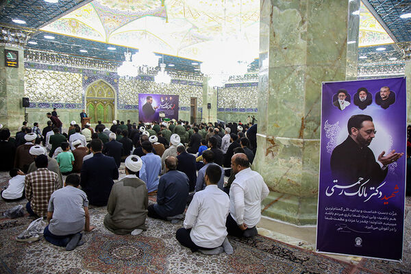 مراسم بزرگداشت «مالک رحمتی» استاندار شهید آذربایجان شرقی 