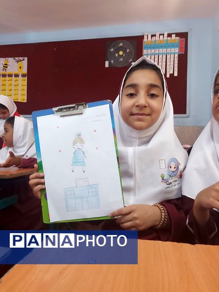 گرامیداشت روز سفیدپوشان در دبستان شهید علی رضایی