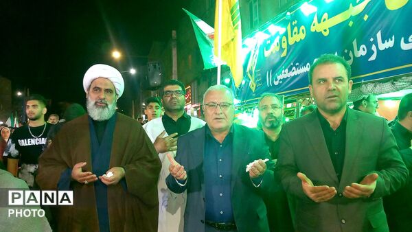 اجتماعات مردم شهرستان ملارد در چهلم رهبر شهید