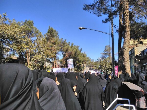  راهپیمایی سیزده آبان در شهرستان خلیل آباد