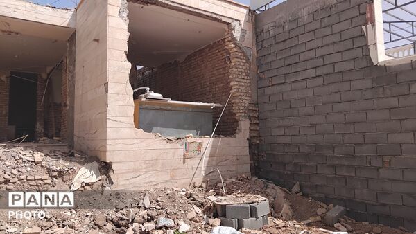  تصاویر حمله جنایتکارانه آمریکایی صهیونیستی به شهرستان محلات 