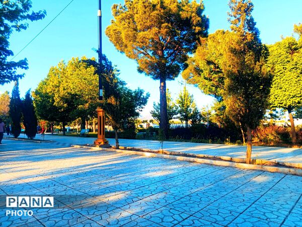  بزرگترین پارک خطی شرق کشور سرسبز تر از همیشه