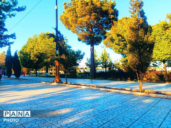  بزرگترین پارک خطی شرق کشور سرسبز تر از همیشه