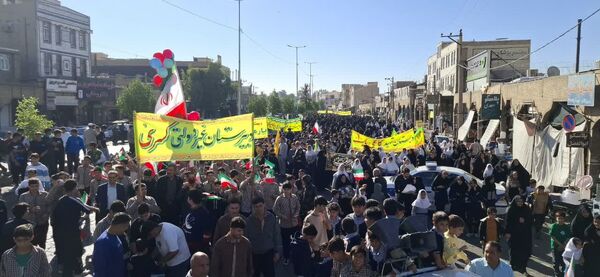 حضور پرشور مردم پلدختر در راهپیمایی روز ملی مبارزه با استکبار جهانی