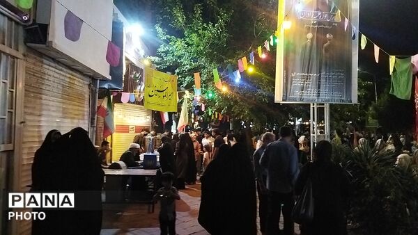 مهمانی کیلومتری غدیر در نیشابور 