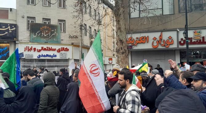 حضور پرشور مردم مقاوم کرج در راهپیمایی روز جهانی قدس