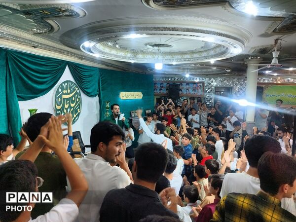 جشن میلاد امام حسن عسکری در مسجد فدایان شاهزاده قاسم 