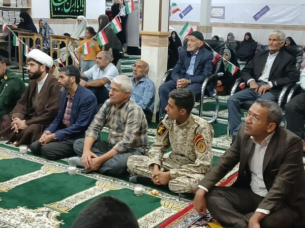 یادواره شهدای شهرستان خلیل‌آباد در مسجد نبی 