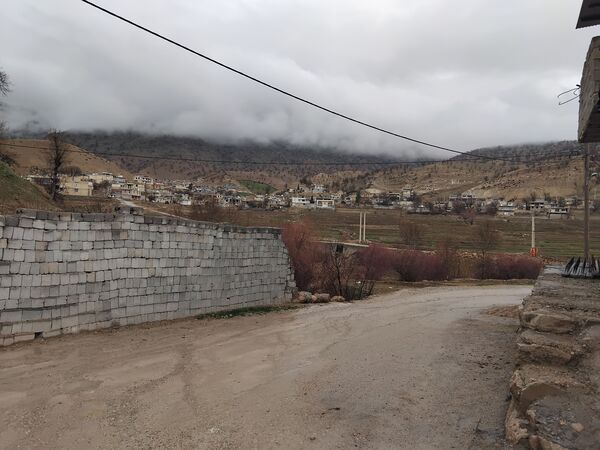 چشم‌انداز میانکوه در باران