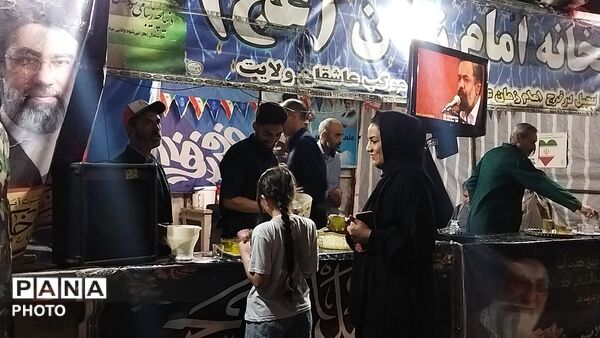 چایخانه  امام  زمان (عج) در صد و یکمین شب از اجتماعات مردمی 
