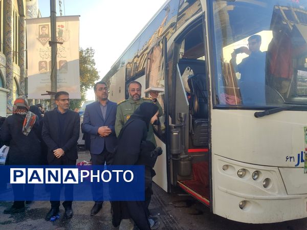 اعزام دانش‌آموزان دختر قائمشهری به اردوی راهیان نور