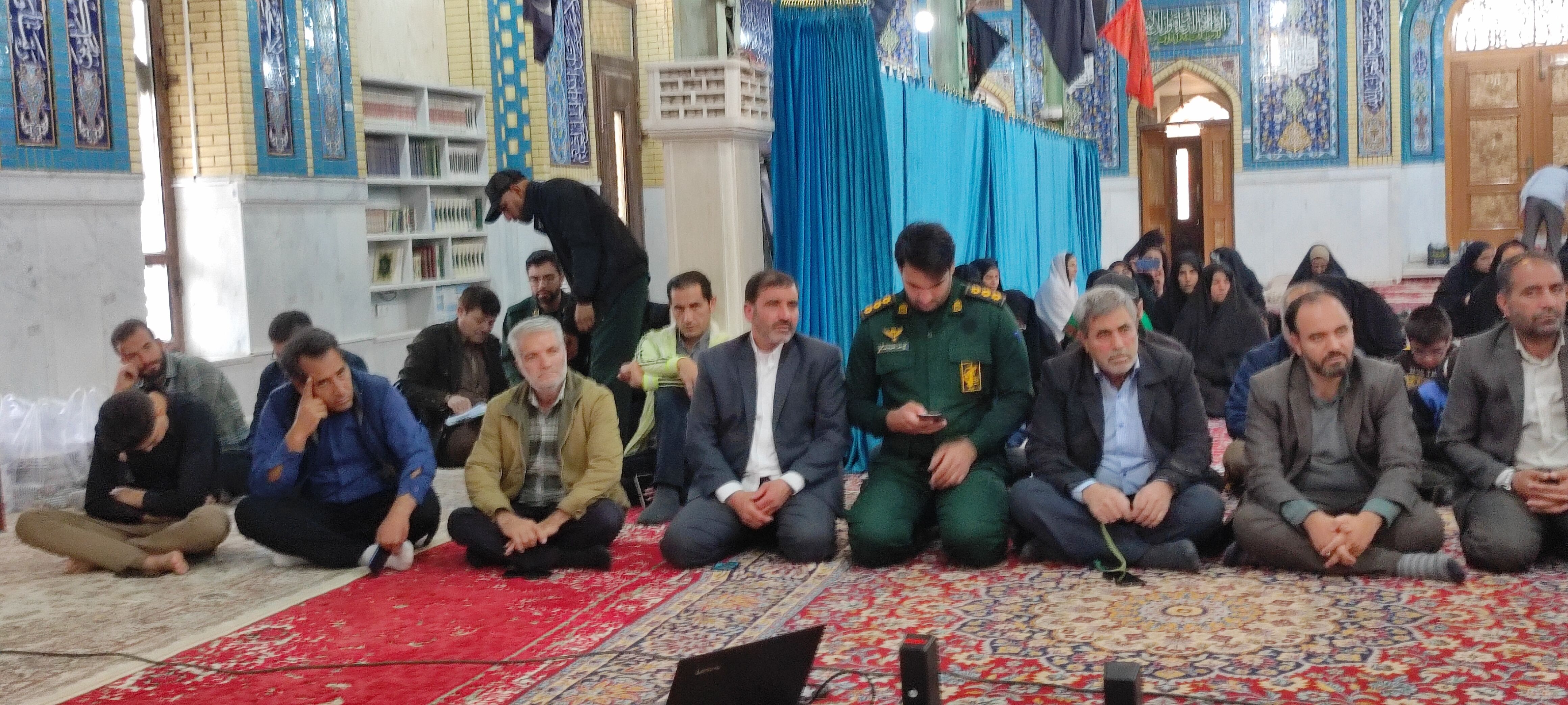 تقدیر از فرماندهان خواهر و برادر بسیجی شیروان