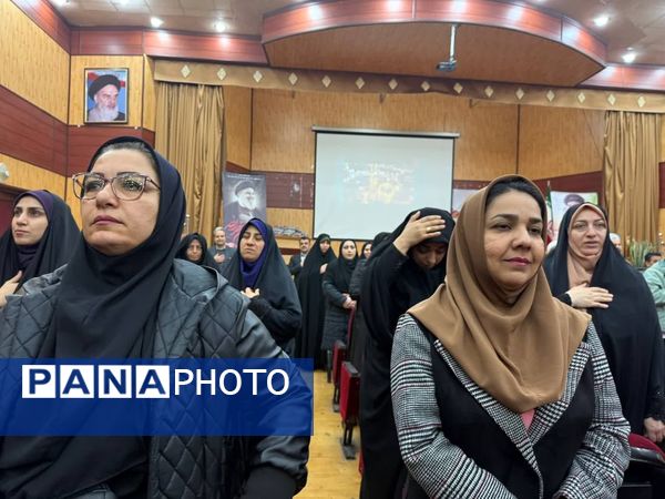 هفته امور تربیتی با شعار تربیت آرمانی در آمل 