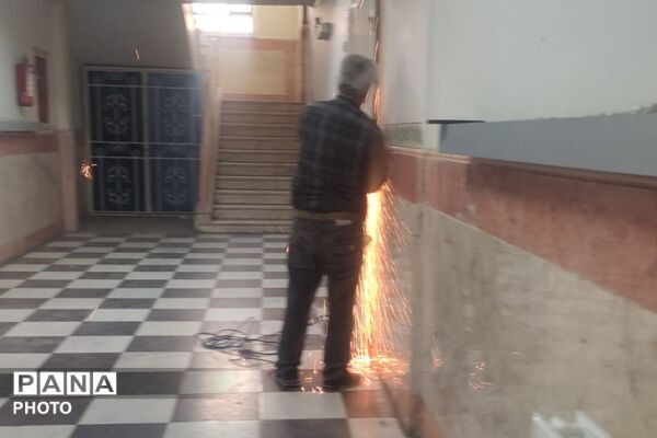 مدرسه شهید عیسی وند، آماده برای سال تحصیلی جدید با پروژه مهر