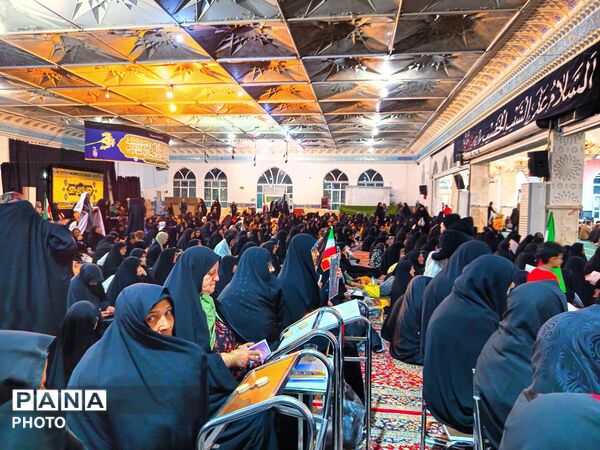 مراسم عزاداری اربعین رهبر انقلاب اسلامی در کاشمر