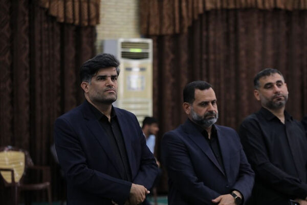 مراسم سوگواری سیدالشهدای خدمت در بوشهر