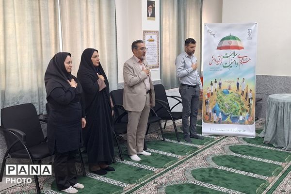 افتتاح اتاق بهداشت مدرسه نور ایمان پردیس به مناسبت  هفته سلامت