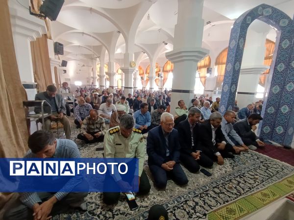 نماز جمعه در خلیل آباد