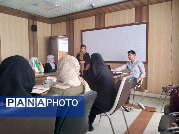 جلسه سوم کلاس‌های «گامی برای بیان شما» خبرگزاری پانا آذربایجان‌شرقی