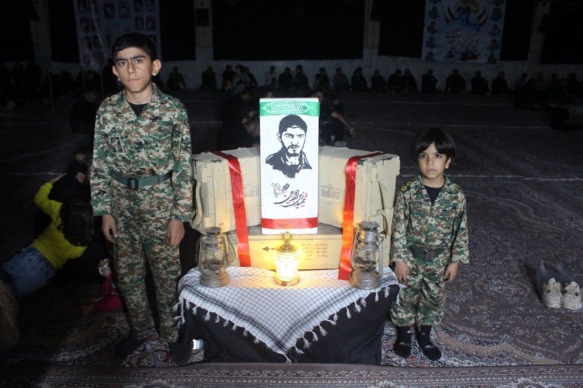 مراسمی به یاد شهدا در ایام رحلت حضرت معصومه(س)