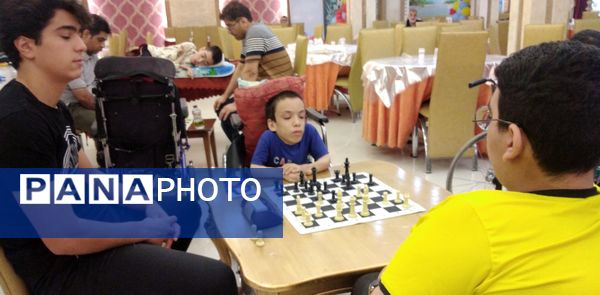 برگزاری مسابقات شطرنج دانش‌آموزان با نیازهای ویژه سراسر کشور در مشهد