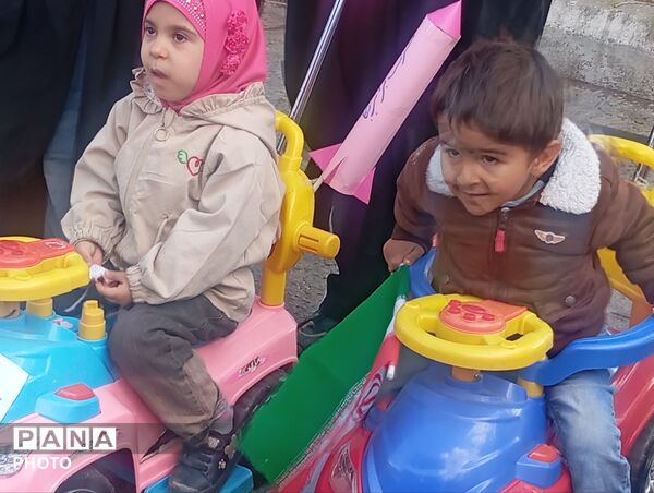 رژه خودرویی کودکان امام رضایی 