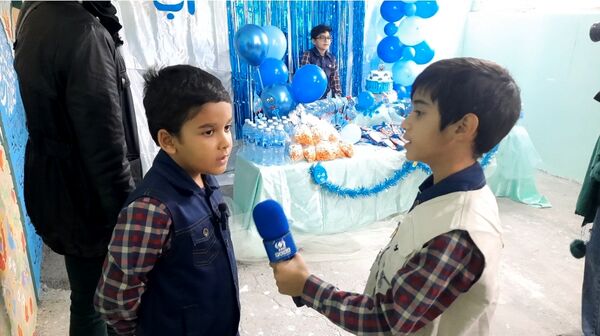 برپایی جشن آب در دبستان سرافراز ناحیه۷ مشهد 