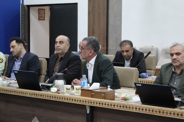 جلسه بررسی وضعیت سواحل مازندران با حضور معاون وزیر کشور