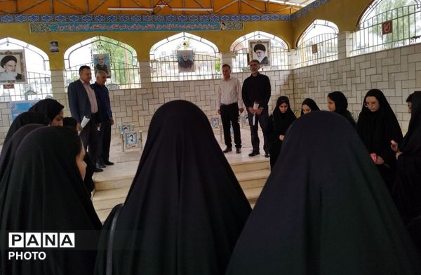 تجدید میثاق سفیران سلامت زاهدشهر با آرمان‌های شهدا