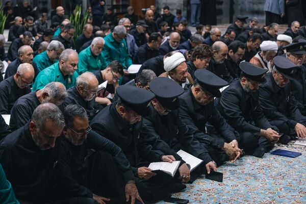 عزاداری دهه اول محرم با حضور تولیت آستان قدس رضوی