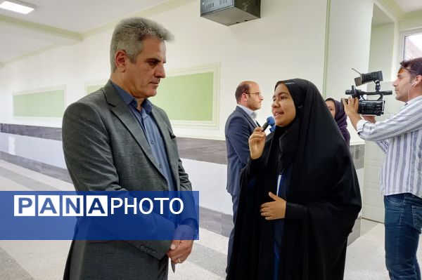 افتتاح آموزشگاه ۱۲ کلاسه حاج ابوالقاسم مصلح شیرازی ناحیه ۴ شیراز در راستای تحقق نهضت عدالت آموزشی