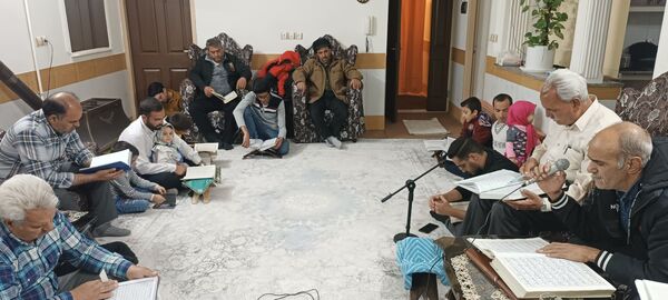 جز خوانی ماه مبارک رمضان در منازل شهروندان بیرجندی 
