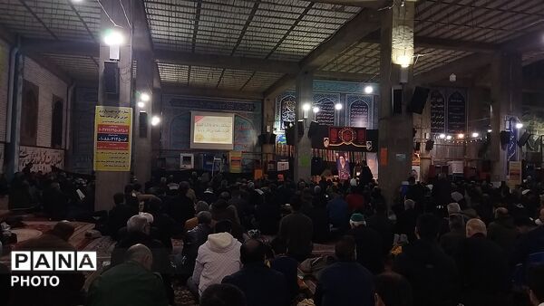مراسم شب ۲۳ ماه رمضان در مسجد جامع نیشابور 