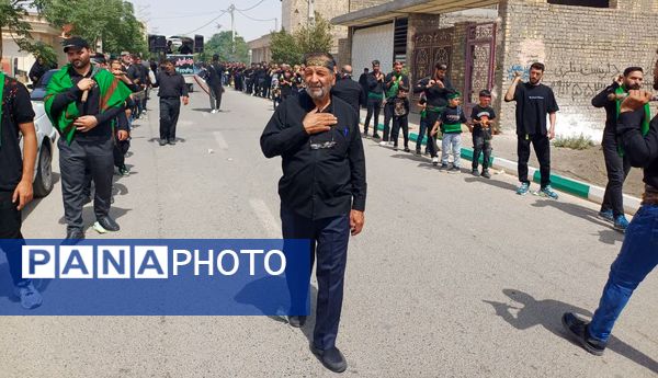 عزاداری در روستای مومن آباد قم