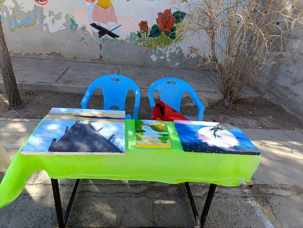 شور و هیجان هفته فرهنگ و هنر در دبستان خدیجه کبری ابرکوه