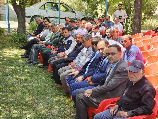 کلنگ‌زنی مرکز کانون پرورش فکری کودکان و نوجوانان در بویین میاندشت