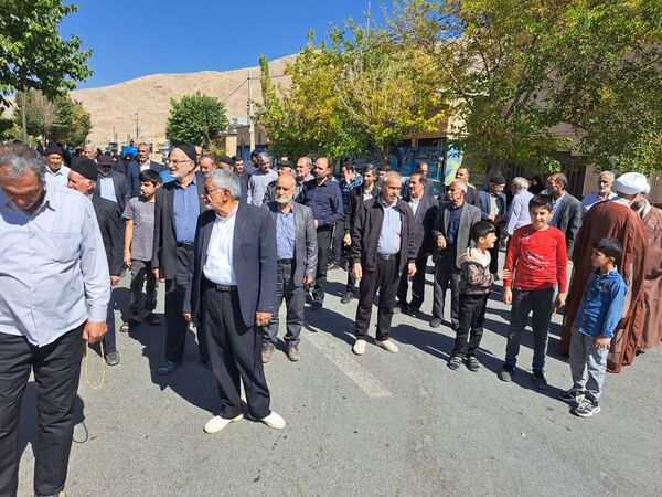 راهپیمایی بشارت نصر در شهر و بخش گندمان 