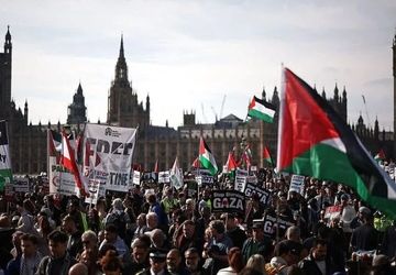 تظاهرات گسترده در اروپا در حمایت از غزه و علیه سیاست‌های رژیم صهیونیستی