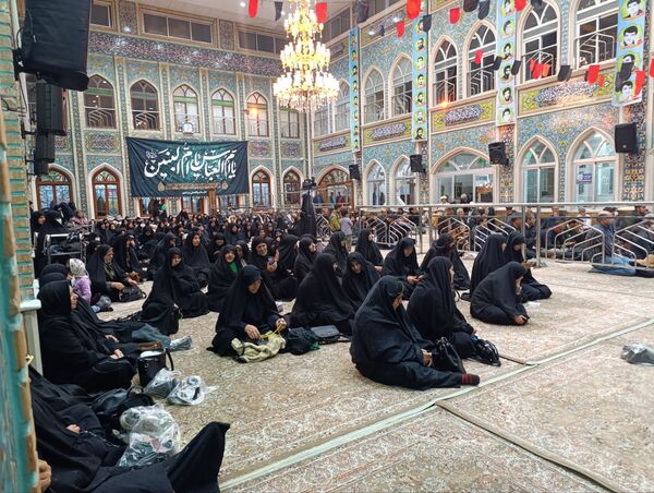 عزاداری حضرت ام البنین (س) در تکیه ابوالفضلی 
