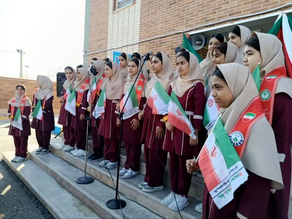 آیین افتتاحیه پنجمین جشنواره تئاتر درسی خوزستان در  بهبهان