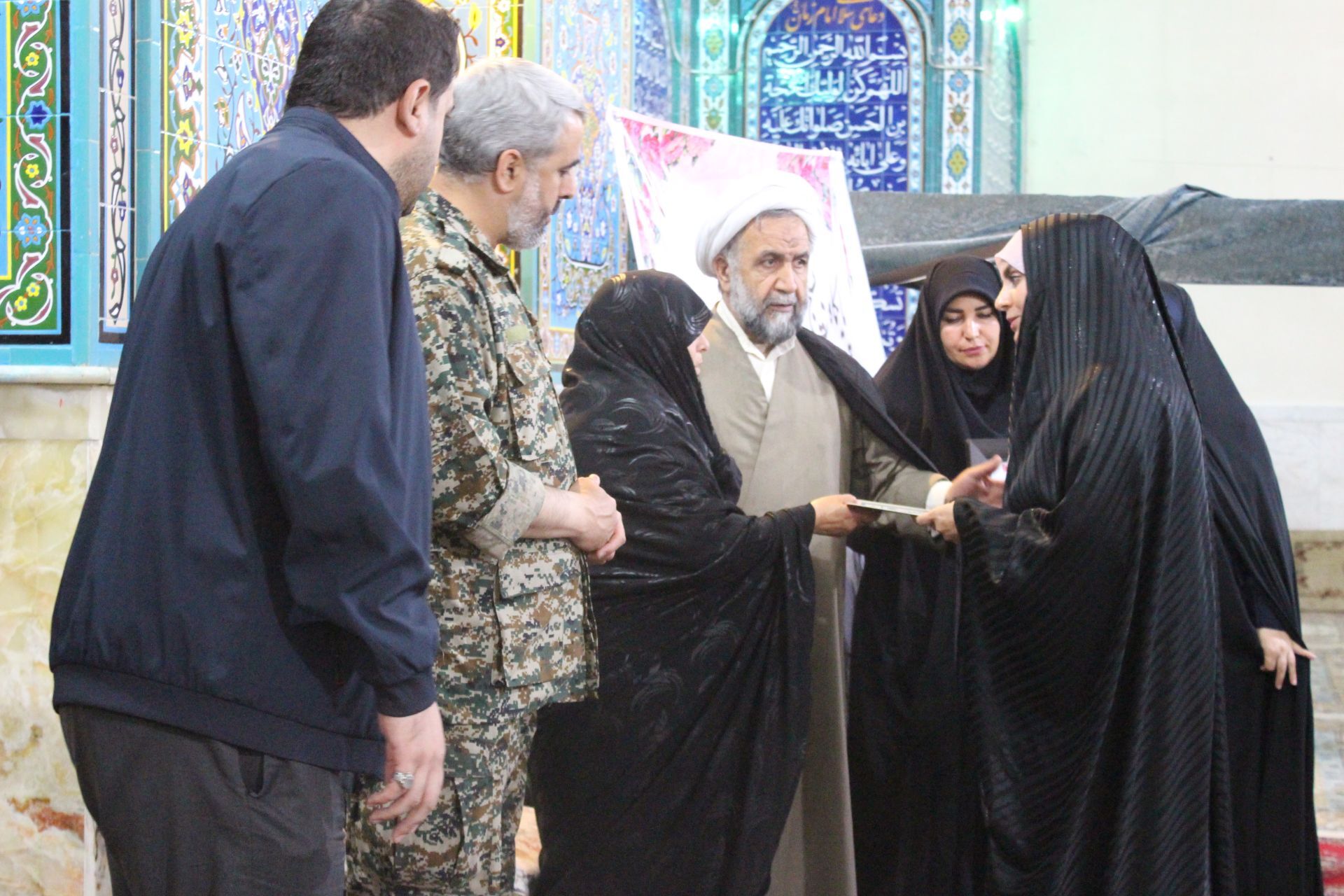 افتتاح پایگاه مقاومت حضرت معصومه (س) واحد خواهران در شاهین ویلای کرج