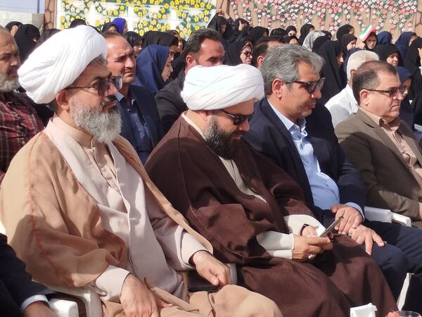  افتتاحیه مدرسه ۶ کلاسه نسیم دانایی روستای فدافن