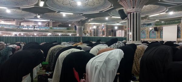 نماز جمعه در روز نهضت سواد آموزی