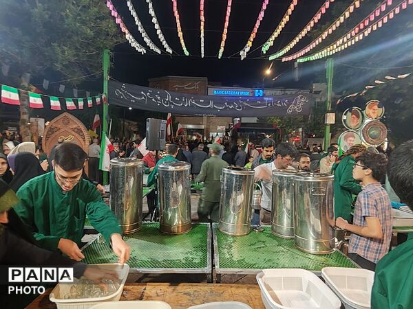  قاب پانا میزبان چایخانه های حسینه امام خمینی (ره)
